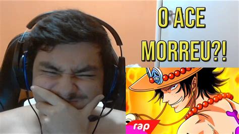 React Rap Do Ace One Piece Punhos De Fogo Nerd Hits Minutoz