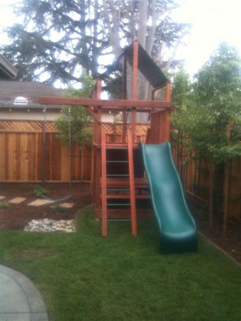 Shop for swing sets in outdoor play. The Backyard Factory - Small Yard Solutions | House Ideas ...