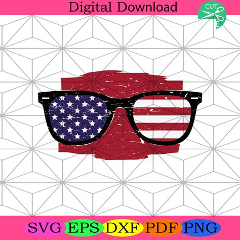 Us Sunglasses Svg Independence Day Svg 4th Of July Svg Silkysvg