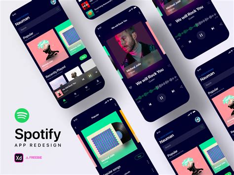 By default, the desktop app looks for common directories like music, downloads or itunes media, but you can select specific folders in the settings menu while the website isn't as good as a dedicated app for the service, you can access your spotify on a web browser. Spotify Redesign Challenge - Freebie by Desinn Studio on ...