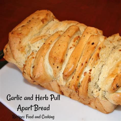 Garlic And Herb Pull Apart Bread