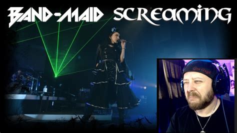 Band Maid Screaming Reaction Metal Musician Reacts Youtube
