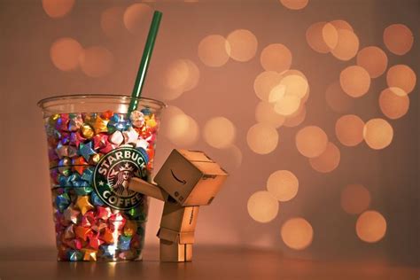 I Love Starbucks By Tung Sama On Deviantart Danbo Starbucks Art