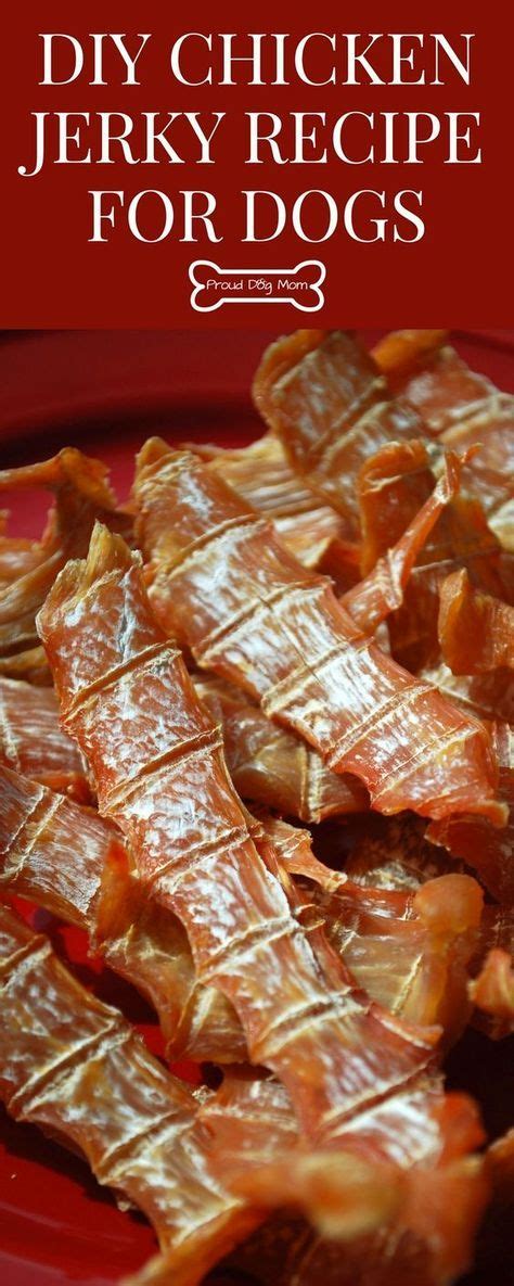 Maybe you would like to learn more about one of these? Homemade Chicken Jerky Recipe For Dogs | Recipe | Dog food ...