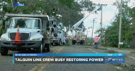 Talquin Busy Restoring Power After Hurricane Michael