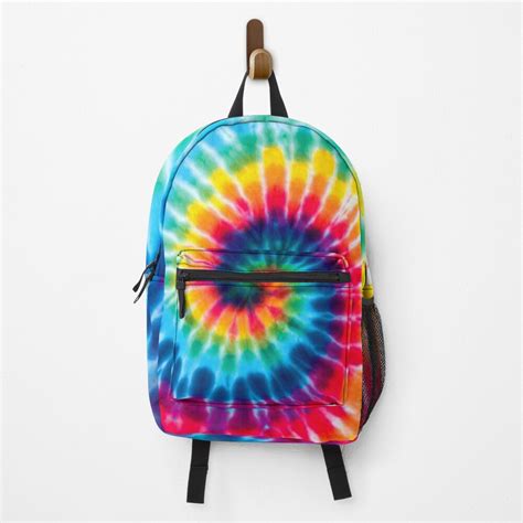 Backpack Tie Dye Colorful Rainbow Spiral Backpack By Artsnroses