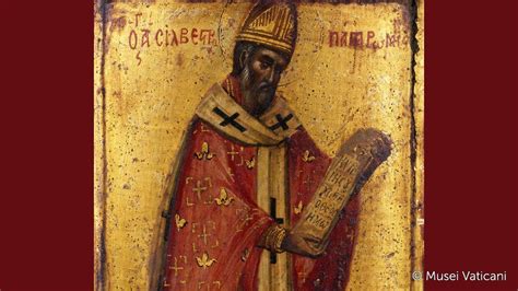 St Sylvester I Pope Information On The Saint Of The Day Vatican News