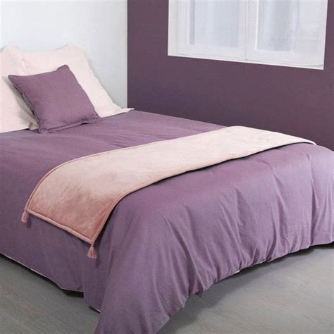 Raccolte di rosa • ultimo aggiornamento: Runner letto velluto (180 cm) Nounours Rosa antico - Biancheria da letto - Eminza