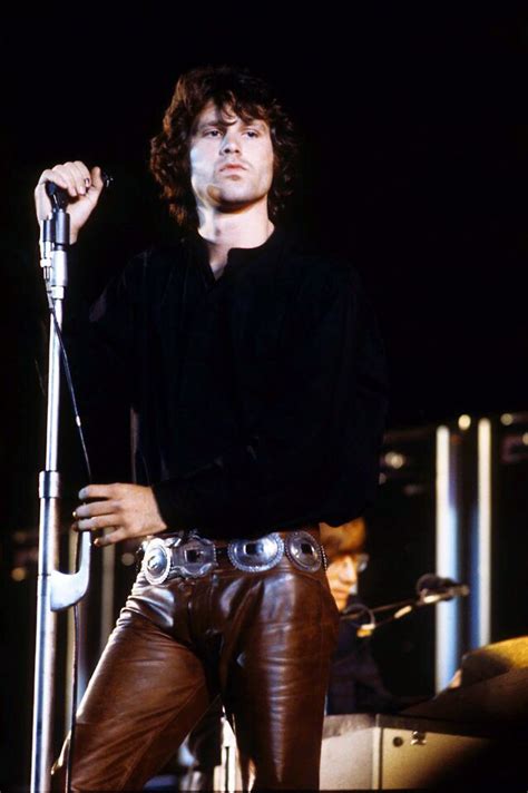 The Doors During Their Hollywood Bowl Concert 1968 Jim Morrison