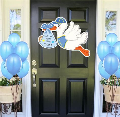 Check spelling or type a new query. Welcome Home Baby Sign, Stork Decoration Signs, Its a Boy ...