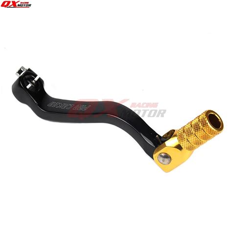 The shift pattern on a normal dirt bike or motorcycle is going to have first gear at the bottom (shift lever clicked down until you are no longer getting any lower of a gear). CNC Gear Shift Shifter Lever For RMZ450 RMZ 450 2008 2015 ...