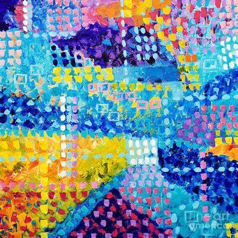 Abstract Squares Painting By Art By Danielle