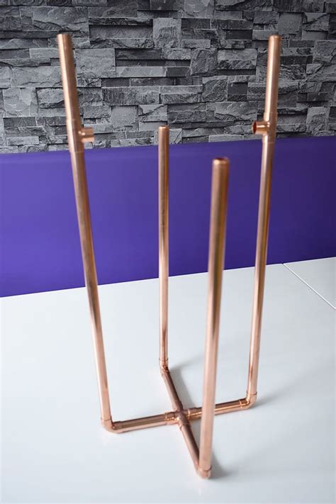 How To Make A Diy Copper Plant Stand Caradise Copper Diy Plant