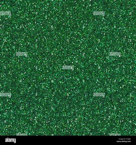 Emerald Green Glitter Texture Or Background Seamless Square Texture