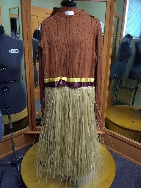 Brown Tan Gold Broom Costume Broom 6400 Bb20 Chest 38 Costume Cottage