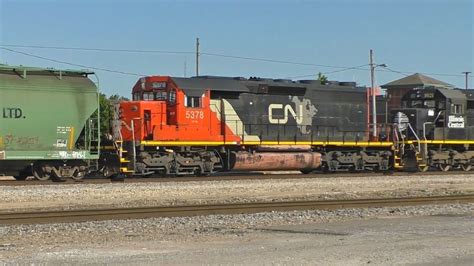 6620 Former Missouri Pacific Sd40 2 Trails On Cn A408 Youtube