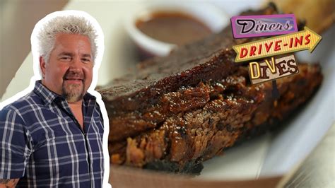 guy fieri eats barbecue from a baltimore food truck diners drive ins and dives food network