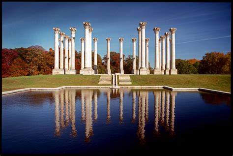 Usa Washington Dc National Arboretum Capitol Columns Flickr