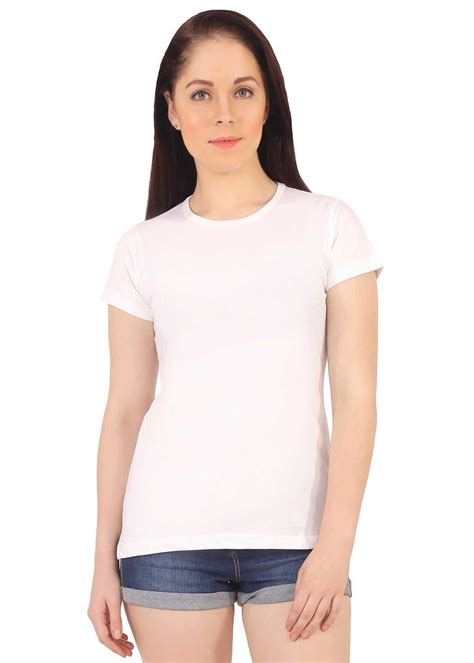 Girls plain white t shirt. 9 Cozy White Plain T-Shirt For Women for Relaxdaily ...