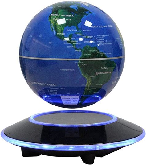 Magnetic Levitation Floating Globe Rotating World Map Anti Gravity