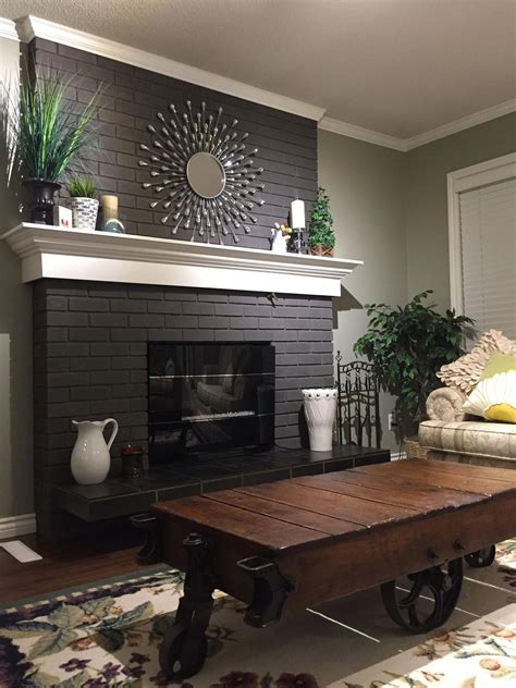 Painted Brick Fireplace Colors A Guide To Bringing Style And Comfort