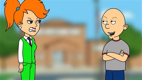 Classic Caillou Gets Grounded On St Patricks Day Youtube