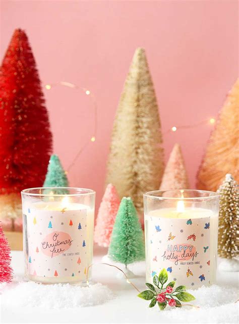 diy christmas scented candles with blissmakes make and tell