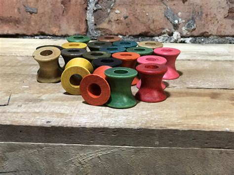Ribbon Spools Thread Spools Assorted Colours And Sizes Decorative