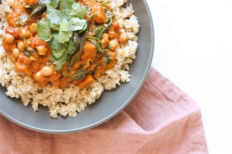Pumpkin Chickpea And Coconut Curry