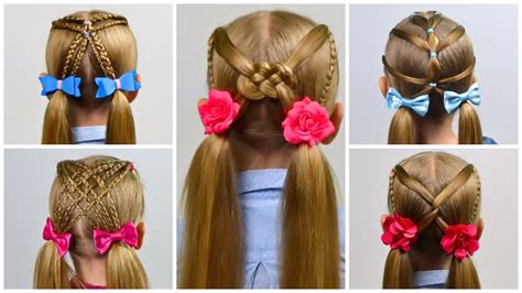 From natural so why not show your little princess how beautiful she is with cute hairstyles for girls? 7 EASY HEATLESS BACK TO SCHOOL HAIRSTYLES (Little girls ...