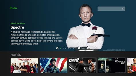 The app is elegant with transparent navigation icons and elements. Hulu for Android - APK Download