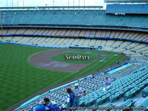 Seat View From Reserve Section 43 At Dodger Stadium Los Angeles Dodgers