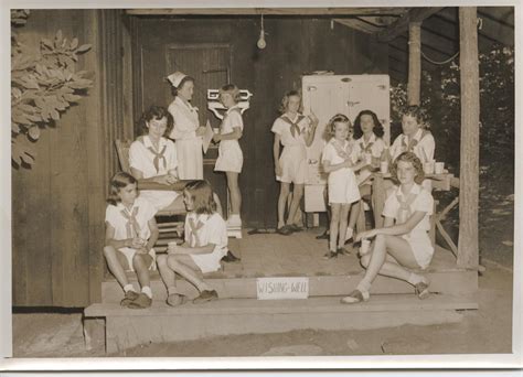 1940s Wishing Well 2 Camp Illahee Girls Summer Camp