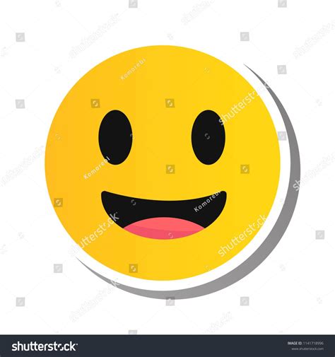Emoticons Emoji Isolated Vector Illustration On White Background