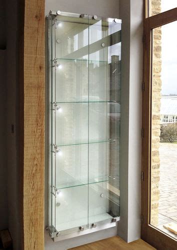 Contemporary Display Case Wfg001 Shopkit Wall Mounted Glass