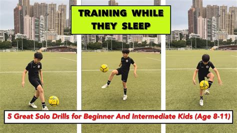 5 Simple Solo Soccer Drills For Kids Perfect For Beginners Kids How