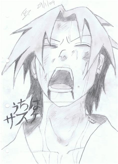 Screaming Sasuke By Koyuki Saru On Deviantart