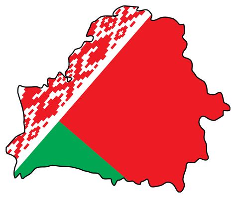 Lo invitamos a la excursión en línea a los principales lugares de interés de bielorrusia. Mapa grande bandera de Bielorrusia | Belarús | Europa ...