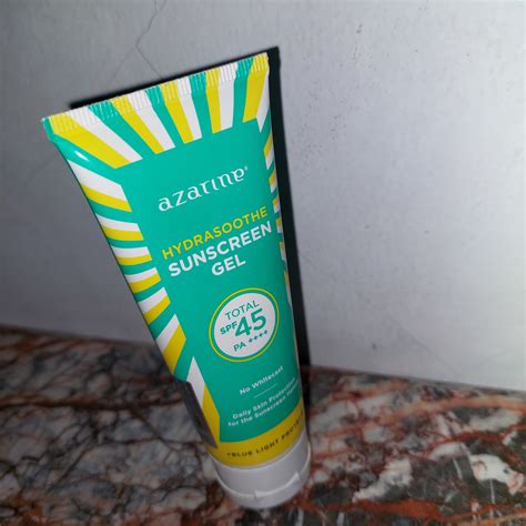 Review Azarine Hydrasoothe Sunscreen Gel Spf 45 Pa