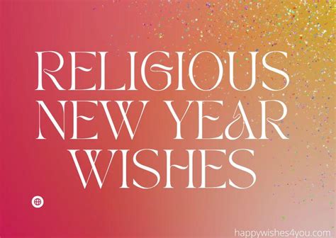 Religious New Year Wishes HW You