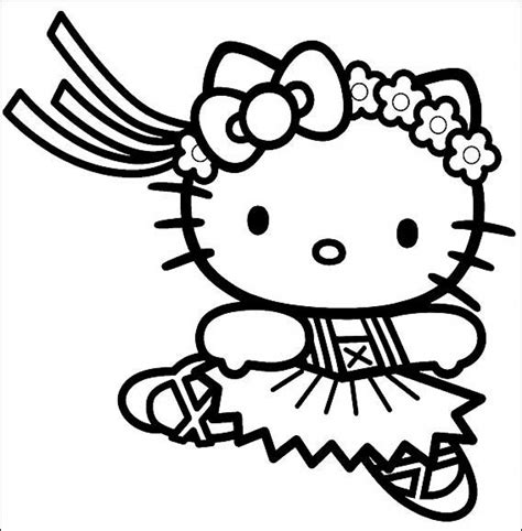 Free Printable Ballerina Coloring Pages Everfreecoloring