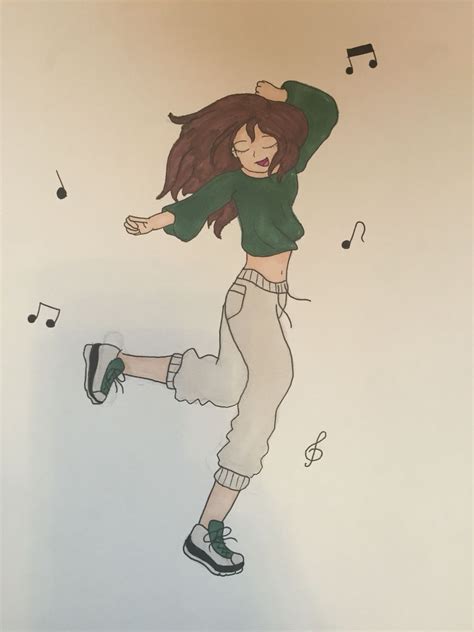 Drawing Hip Hop Dancer Bailar Dibujo Danza Dibujo Bailarinas De