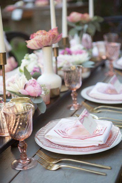 Wedding Reception Weddingwire Bridal Shower Tables Pink Table