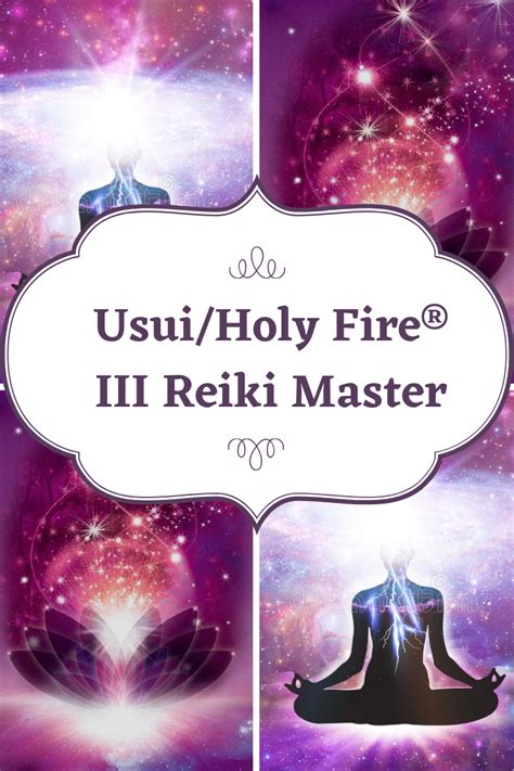 Usuiholy Fire® Reiki Master