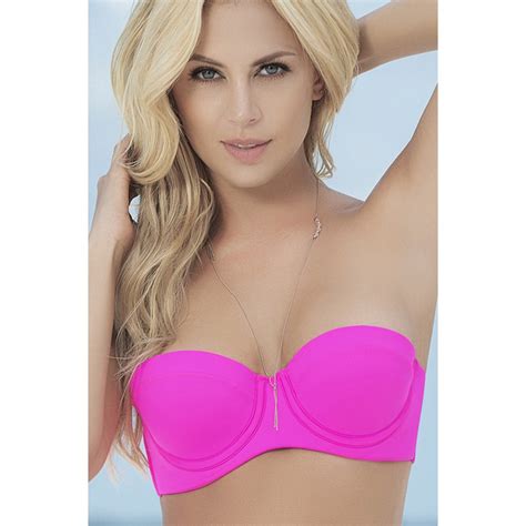 Grossiste Mapalé Haut De Bikini à Coques Rose