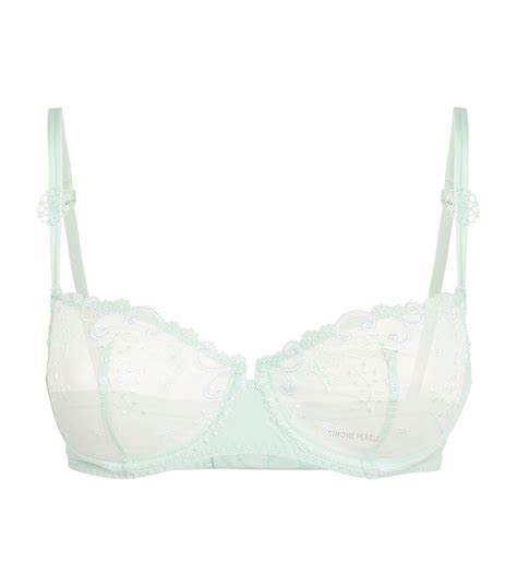 Simone Perele Floral Lace Half Cup Bra Harrods Fr