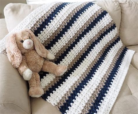crochet baby blankets  boys sewrella