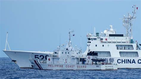 Tense Face Off Philippines Confronts China Over Sea Claims