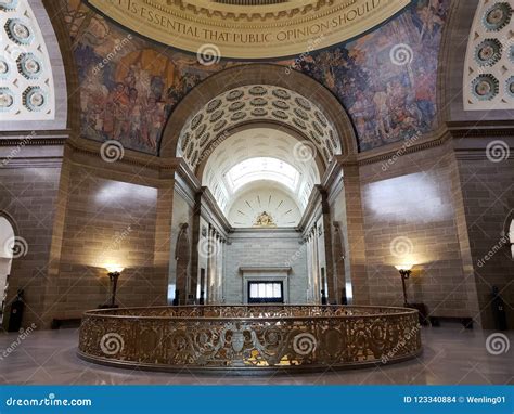 Interior Of Missouri State Capitol Building Usa Editorial Stock Image
