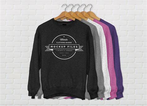 Download Sweater Mockup Free PSD | Desain, Sketsa